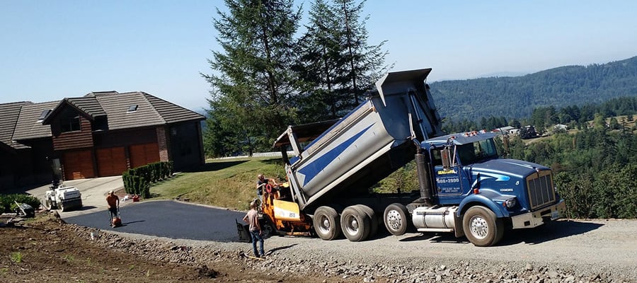 Seal Pave paving driveway in Vancouver Washington